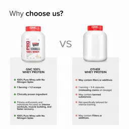 gnc Pro Performance 100% Whey Protein Powder Whey Protein image 4