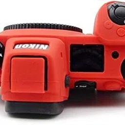 Picmaa Z6 Camera silicone protective rubber body camera cover for Ni_kon Z6 camera (Red)Camera Bag image 3