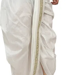 FANZI Solid Men Dhoti-picture-16