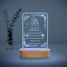 gift me bazar Gift for Grandmother | Retirement Gift for Dadi | Birthday Gift for Grandmother Table Lamp-picture-18