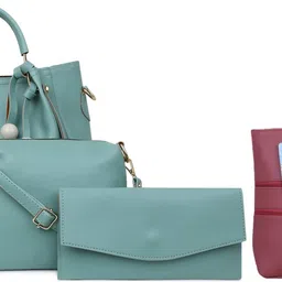 Women Green, Red Messenger Bag-image-25