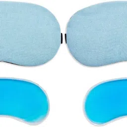 neeva entreprise Eye Mask For Dry Eye,Puffy Eye, Dry Eye And Eye Fatigue (2pc Blue) image 1