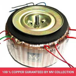 m v collection 50 0 50 15 AMPERE 100 PERCENT COPPER TOROIDAL TRANSFORMER Electronic Components Electronic Hobby Kit image 1