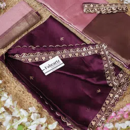 payu Solid Semi Stitched Lehenga Choli image 3