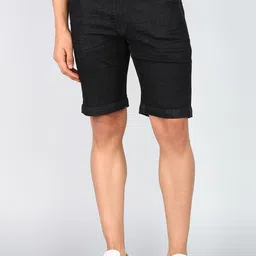 peter england Solid Men Grey Regular Shorts-picture-25