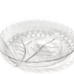 plamo Stylish and Durable Transparent Unbreakable Plastic Kohinoor Plate Dinner Plate-picture-12