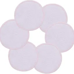 adi traderss Washable|Reusable Nursing Breast Pads For Breast Feeding Mothers (Pack Of 6) Nursing Breast Pad image 2