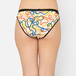 bummer Printed Micromodal Underwear Soft & Breathable Women Bikini Multicolor Panty image 2