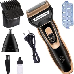 gmn Unisex 3 In 1 Hair Grooming Kit Hair Trimmer Beard Shaver Fully Waterproof Grooming Kit 80 min Runtime 4 Length Settings-picture-19