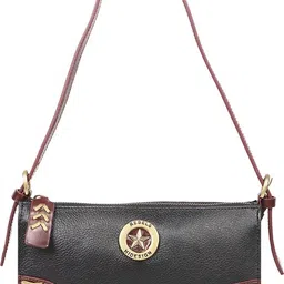 hidesign Casual Black Clutch image 1