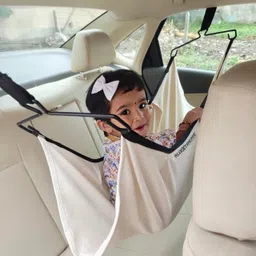 allextreme Car Cradle Hammock for 0 to 3 Year Baby Portable Travel Cloth Jhula image 2