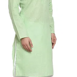 abh lifestyle Men Cotton Blend Kurta Churidar Set image 3
