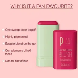 snow ferry Multi-Use Creamy Matte Blush and Lipstick Stick in Ruby Shade image 2