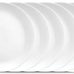 laopala diva Diva Cosmo Collection Opal Glass Crockery | Full Plate 11” Dinner Plate-picture-16