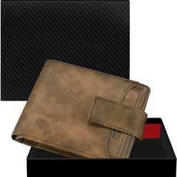 randal enterprise Men Casual, Evening/Party, Formal Brown Artificial Leather Wallet-picture-12