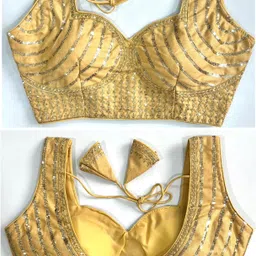 ambaryha creation Sweetheart Neck Women Blouse-picture-14