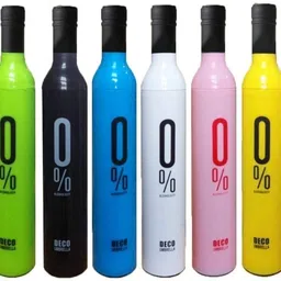 finzo Bottle Umbrella Durable Waterproof & UV Protection Color- Random Umbrella-picture-12