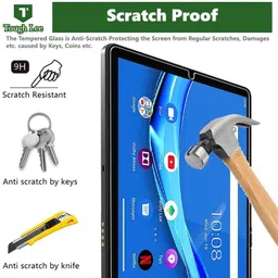 Radhika ENT Screen Guard for Lenovo Tab M10 Plus FHD (2nd Gen) (TB-X606X / TB-X606V / TB-X606F) (10.3" inch) image 4