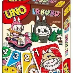 moi moi UNO Labubu Card Game for kids and family Fun Game-picture-15
