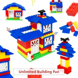 ratnas Elite Building Blocks (7617) 130 pcs interlocking Blocks image 2