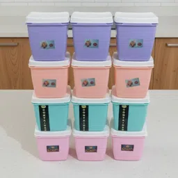 madeeasy Plastic Grocery Container - 6 L image 2