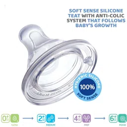 chicco Physio Teat Slow Flow Nipple image 2