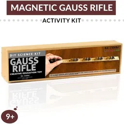 be cre8v STEM based Gauss Rifle Diy Science educational learning toy image 2