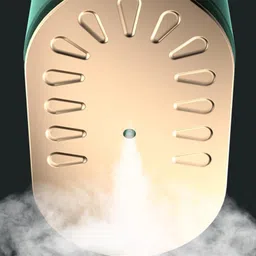 merish by merish Mini Steam Iron Portable Electric Heating Iron Foldable 220V Ironing Machine 40 W Steam Iron image 4