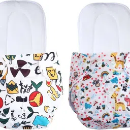 jaydison Free Size Reusable Cloth Diaper With 2 Dry Feel Absorbent Soaker Pad (3M-3Y)t22-picture-10