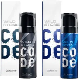 wild stone CODE Titanium & Platinum Combo (120 ml each) Deodorant Spray-For Men-picture-17