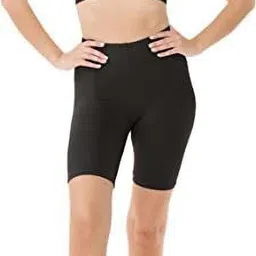 evntra Pack of 2 Solid Women Reversible Black Cycling Shorts, Regular Shorts, Running Shorts image 5