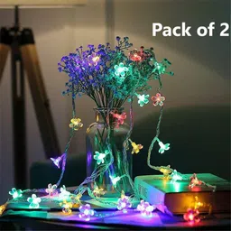 cityart 16 LEDs 4 m Multicolor Steady Flower Rice Lights-picture-28