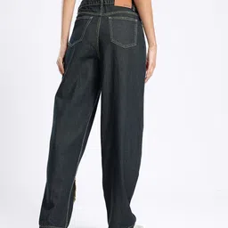 glitchez Women Regular High Rise Blue Jeans image 5