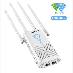 WAVLINK 1200 Mbps AERIAL X 5G AC 1200 DUAL Band With Gigabit 5G Wi-Fi Router & Range Extender Access Point image 3