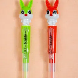 baoer Bunny Mechanical Pencils for Kids | 0.7 mm Size | Cute Bunny Design Pencil image 2