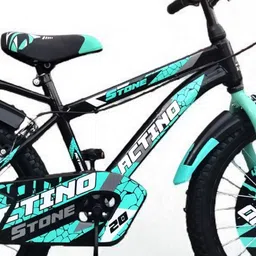 actino STONE |IBC| 20T BMX | IN-BUILT CARRIER | FAT TYRES | Semi Assembled | 20 T (inch) BMX Cycle image 2