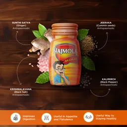 dabur Hajmola Tasty Digestive Tabs (Regular) | For Gut Health & Constipation Relief Regular Tablet image 3