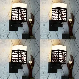 shyamji Uplight Wall Lamp Without Bulb-picture-14