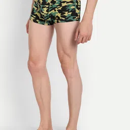 MERLOT Men Camo Pattern Trunks image 3