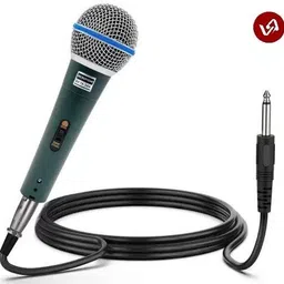 v-audio pro Beta 58A Unidirectional Auxiliary Dynamic Vocal Microphone Karaoke Speaker Mic Microphone-picture-28
