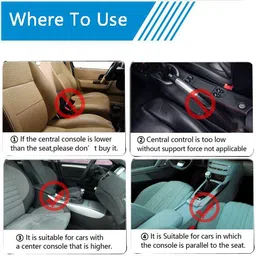 monolive Universal Beige Side Seat Organizer For Vehicle-01 Car Side Seat Catcher image 2