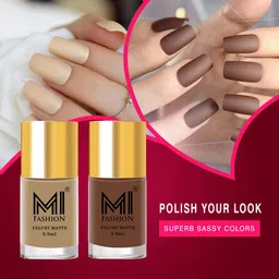 Transform Your Nails With The Trendy Matte Finish Nail Polish Colors Nude,Nude-image-27