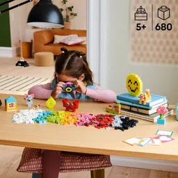 lego Classic Creative Happy Box Colorful Building Bricks Toy 11042 (680 Blocks) image 3