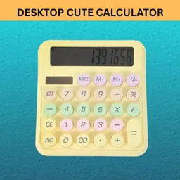 clairbell Desktop Calculator, 12-Digit Large LCD and Large Buttons for Office, Homes I449 Basic Calculator-picture-21