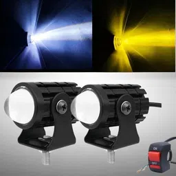 Spotlights Mini Projector Fog Light Front Driving Lampwith Three Line SwitchWW Fog Lamp Motorbike, Car, Truck, Van LED (12 V, 36 W)-image-52