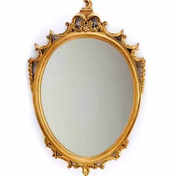 arch-interio Gold Polyresin Blessed Wall Mirror image 2