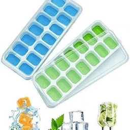 flynhigh ICE CUBE TRAY POP POP SILICONE A53 Multicolor Silicone Ice Cube Tray-picture-36