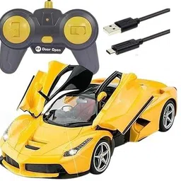 kavana Yellow Controlled Racing Car for Kids, Super Racing Sports for Kids,-picture-11