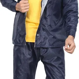 youth robe Solid Men Raincoat image 5