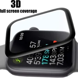 Pishon Tempered Glass Guard for Apple Watch 44mm Series 4, Apple Watch 44mm Series 5, Apple Watch 44mm Series 6 image 2